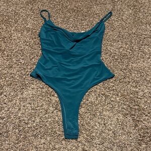 Teal One-Piece Bodysuit
